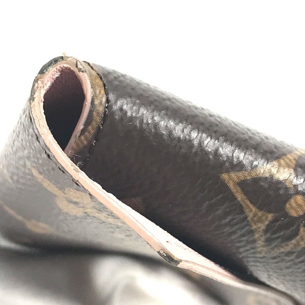 LOUIS VUITTON Authentic Brown Monogram Canvas Pochette Pouch - Picture 8 of 16